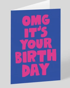 Ashkahn Birthday|Birthday Cards*Personalised OMG Birthday Card | Ohh Deer