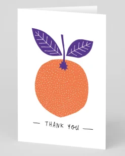 Badger u0026 Burke Thank You*Personalised Orange Thank You Card | Ohh Deer