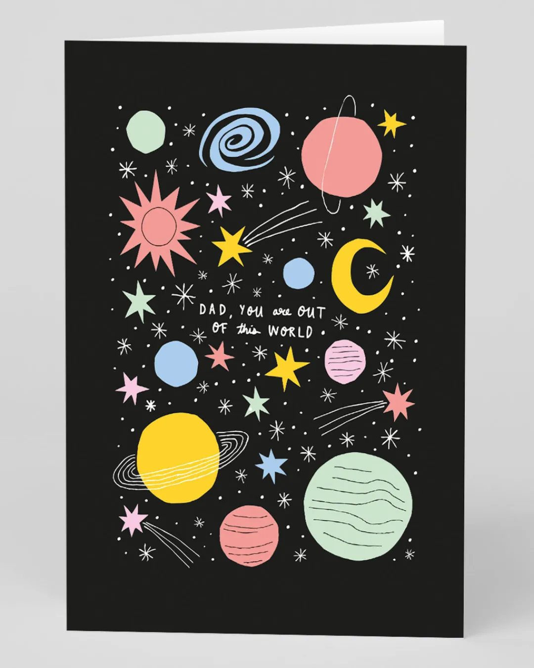 Badger u0026 Burke Father's Day|Birthday*Personalised Out Of This World Dad Greeting Card | Ohh Deer