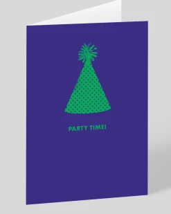 Ohh Deer Birthday|Birthday Cards*Personalised Party Hat Icon Birthday Card |