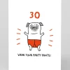Gemma Correll Birthday|Birthday Cards*Personalised Party Pants 21st Birthday Card | Ohh Deer