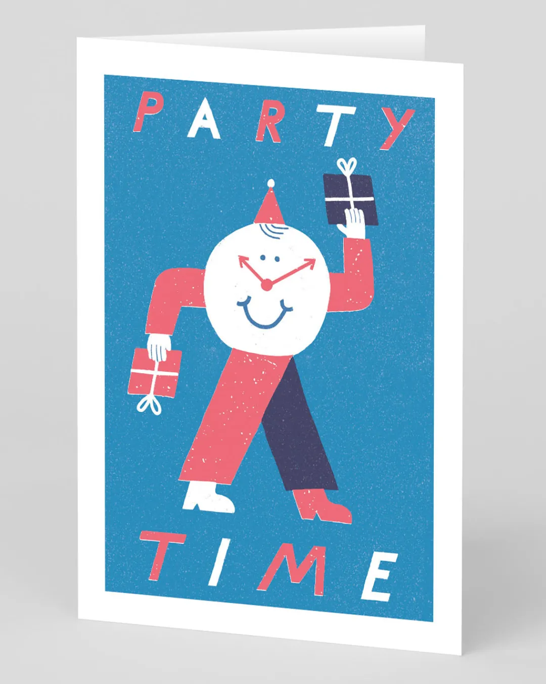 Max Machen Birthday|Birthday Cards*Personalised Party Time Clock Greeting Card | Ohh Deer