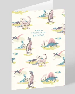 Cath Kidston Birthday|Birthday Cards*Personalised Pastel Dinosaurs Birthday Card | Ohh Deer