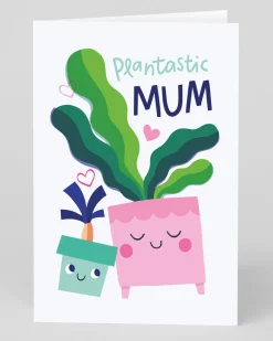 Ohh Deer Mother's Day|Birthday*Personalised Plantastic Mum Greeting Card |