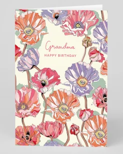 Cath Kidston Birthday|Birthday Cards*Personalised Poppy Repeat Grandma Birthday Card | Ohh Deer