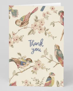 Cath Kidston Thank You*Personalised Portrait Birds Thank You Card | Ohh Deer