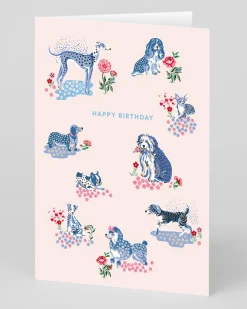 Cath Kidston Birthday|Birthday Cards*Personalised Puppy Fields Birthday Card | Ohh Deer