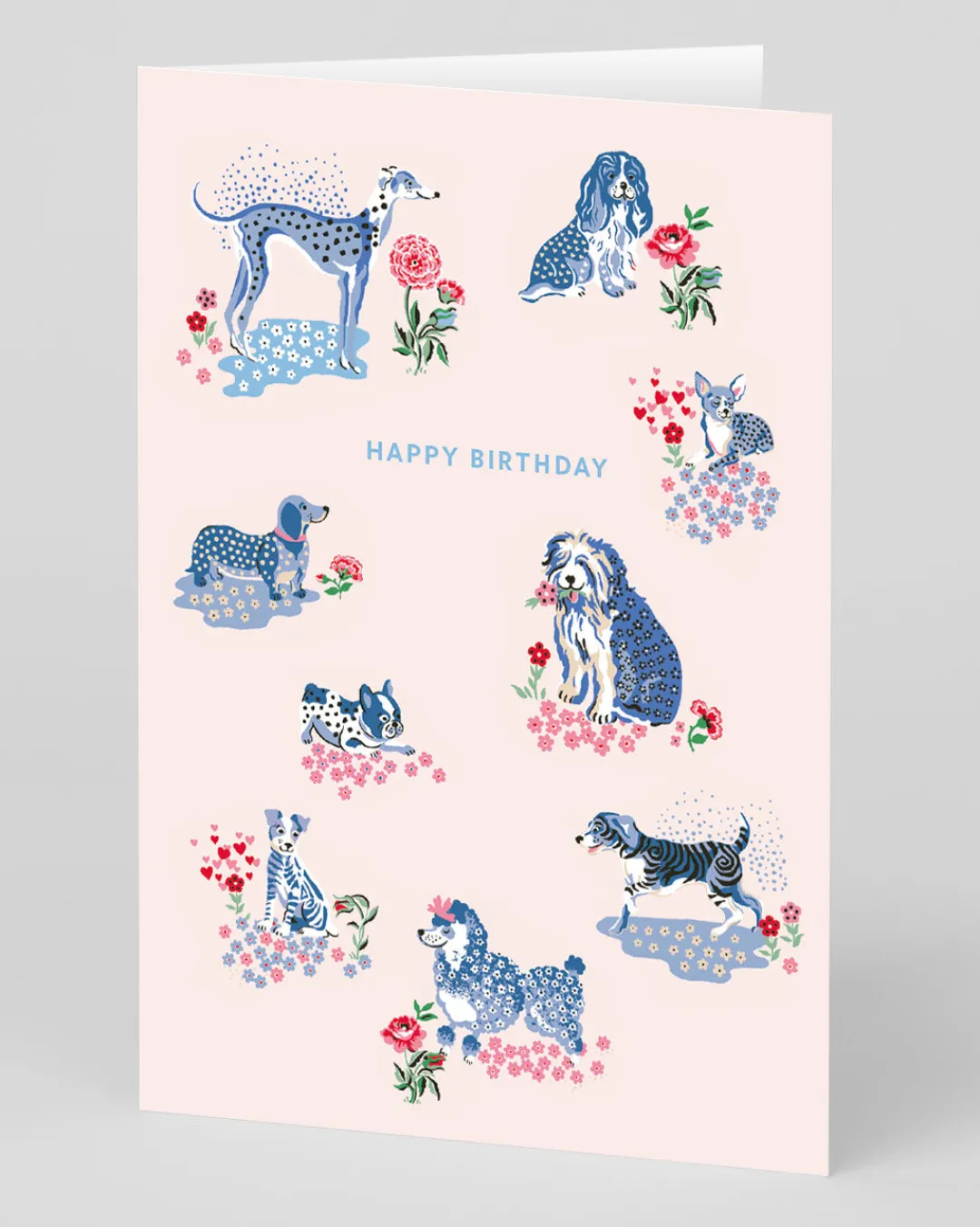 Cath Kidston Birthday|Birthday Cards*Personalised Puppy Fields Birthday Card | Ohh Deer