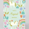 Elizabeth Olwen Birthday|Birthday Cards*Personalised Rainbows and Unicorns Birthday Card | Ohh Deer