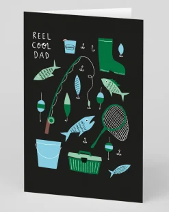 Badger u0026 Burke Father's Day|Birthday*Personalised Reel Cool Dad Greeting Card | Ohh Deer