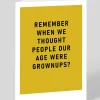 Ohh Deer Birthday|Birthday Cards*Personalised Remember Grown Ups Greeting Card |