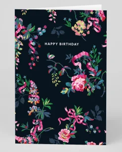 Cath Kidston Birthday|Birthday Cards*Personalised Ribbons and Roses Birthday Card | Ohh Deer