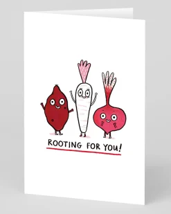 Gemma Correll Get Well Soon*Personalised Rooting for You Greeting Card | Ohh Deer
