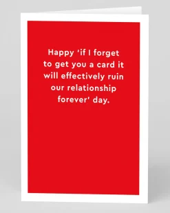 Technically Ron Valentine's Day|Anniversary*Personalised Ruin Our Relationship Day Card | Ohh Deer