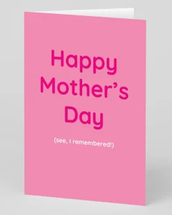 Ohh Deer Mother's Day|Mother's Day Cards*Personalised See I Remembered Mother's Day Card |
