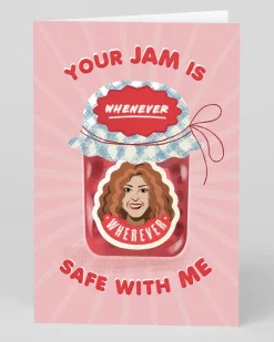 Ohh Deer Valentine's Day|Anniversary*Personalised Shakira Your Jam Is Safe Greeting Card |