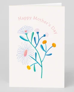Ohh Deer Mother's Day|Mother's Day Cards*Personalised Simple Flowers Mother's Day Card |