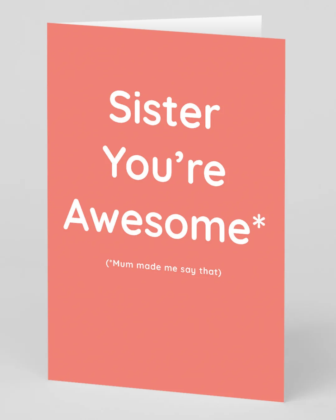Ohh Deer Birthday|Birthday Cards*Personalised Sister You're Awesome Greeting Card |