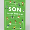 Ohh Deer Birthday|Birthday Cards*Personalised Son Football Birthday Card |