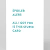 Stormy Knight Birthday|Birthday Cards*Personalised Spoiler Alert Greeting Card | Ohh Deer