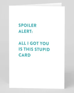 Stormy Knight Birthday|Birthday Cards*Personalised Spoiler Alert Greeting Card | Ohh Deer