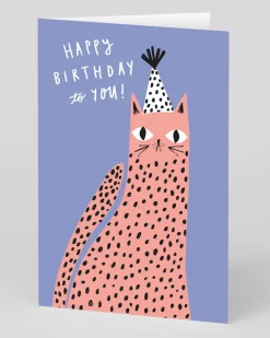 Badger u0026 Burke Birthday|Birthday Cards*Personalised Spotted Cat Birthday Card | Ohh Deer