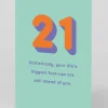 Ohh Deer Birthday|Birthday Cards*Personalised 21st Birthday Card |