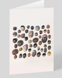 Say Cheese Birthday|Thank You*Personalised Stone Faces Greeting Card | Ohh Deer