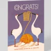 Offensive + Delightful Congratulations|New Arrival*Personalised Storks Congrats New Baby Card | Ohh Deer