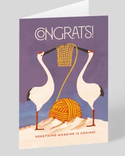 Offensive + Delightful Congratulations|New Arrival*Personalised Storks Congrats New Baby Card | Ohh Deer