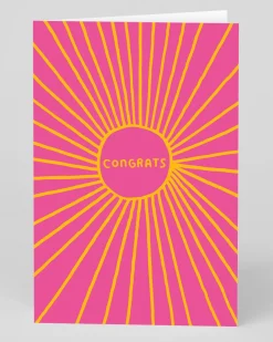 Ashkahn Congratulations*Personalised Sunburst Congratulations Card | Ohh Deer