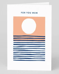 Miles Tewson Mother's Day|Birthday*Personalised Sunset For You Mum Greeting Card | Ohh Deer