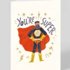 Emily Doliner Father's Day|Birthday*Personalised Super Dad Father's Day Card | Ohh Deer