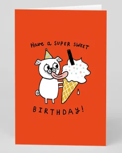 Gemma Correll Birthday|Birthday Cards*Personalised Super Sweet Pug Birthday Card | Ohh Deer