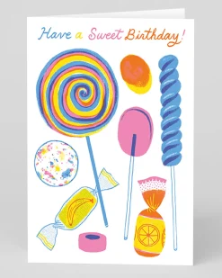 Emily Taylor Birthday|Birthday Cards*Personalised Sweetest Birthday Candy Greeting Card | Ohh Deer