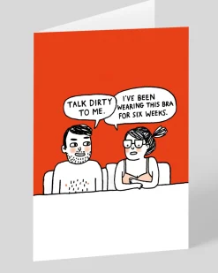 Gemma Correll Valentine's Day|Anniversary*Personalised Talk Dirty To Me Greeting Card | Ohh Deer