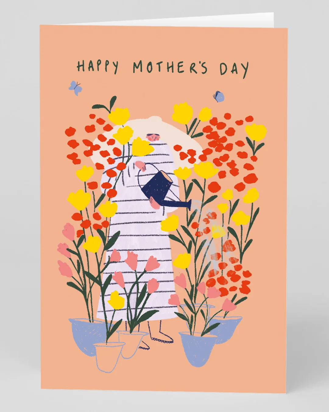 Sarah Wilson Mother's Day|Mother's Day Cards*Personalised Tending Garden Mother's Day Card | Ohh Deer