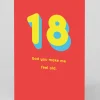 Ohh Deer Birthday|Birthday Cards*Personalised 18th Birthday Card |