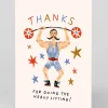 Emily Doliner Thank You*Personalised Thanks For Doing The Heavy Lifting Greeting Card | Ohh Deer