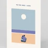 Miles Tewson Valentine's Day|Anniversary*Personalised The One I Love Beach Couple Card | Ohh Deer