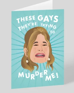Ohh Deer Birthday|Birthday Cards*Personalised These Gays They're Trying To Murder Me Card |