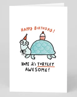 Gemma Correll Birthday|Birthday Cards*Personalised Turtley Awesome Birthday Card | Ohh Deer