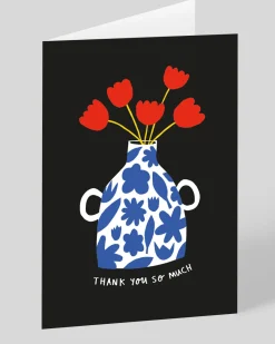 Badger u0026 Burke Thank You*Personalised Vase Thank You Card | Ohh Deer