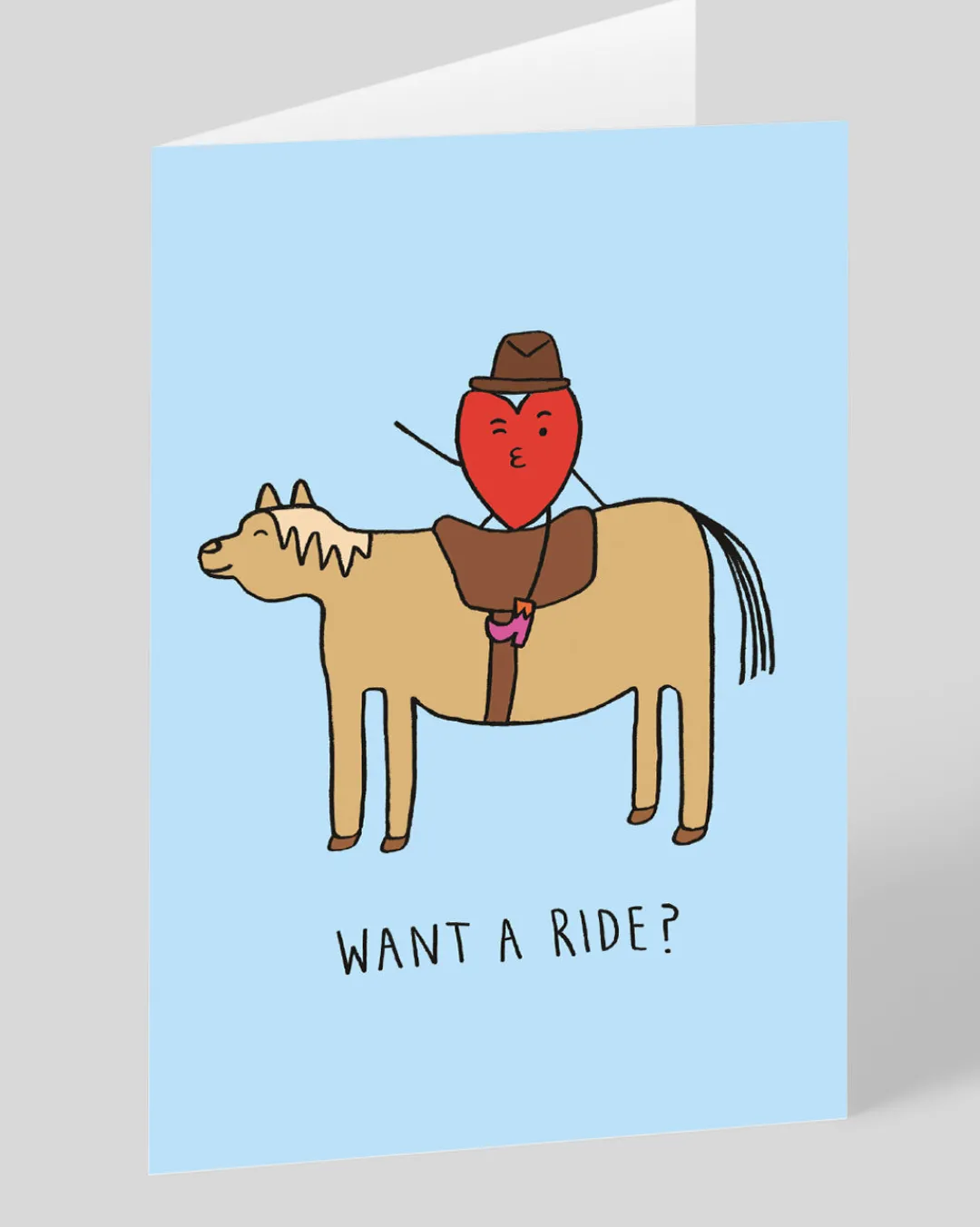 Sophie Hamlin Valentine's Day|Anniversary*Personalised Want a Ride Card | Ohh Deer