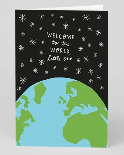 Badger u0026 Burke Congratulations|New Arrival*Personalised Welcome To The World New Baby Card | Ohh Deer