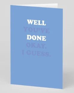 Ohh Deer Congratulations*Personalised Well Done I Guess Greeting Card |
