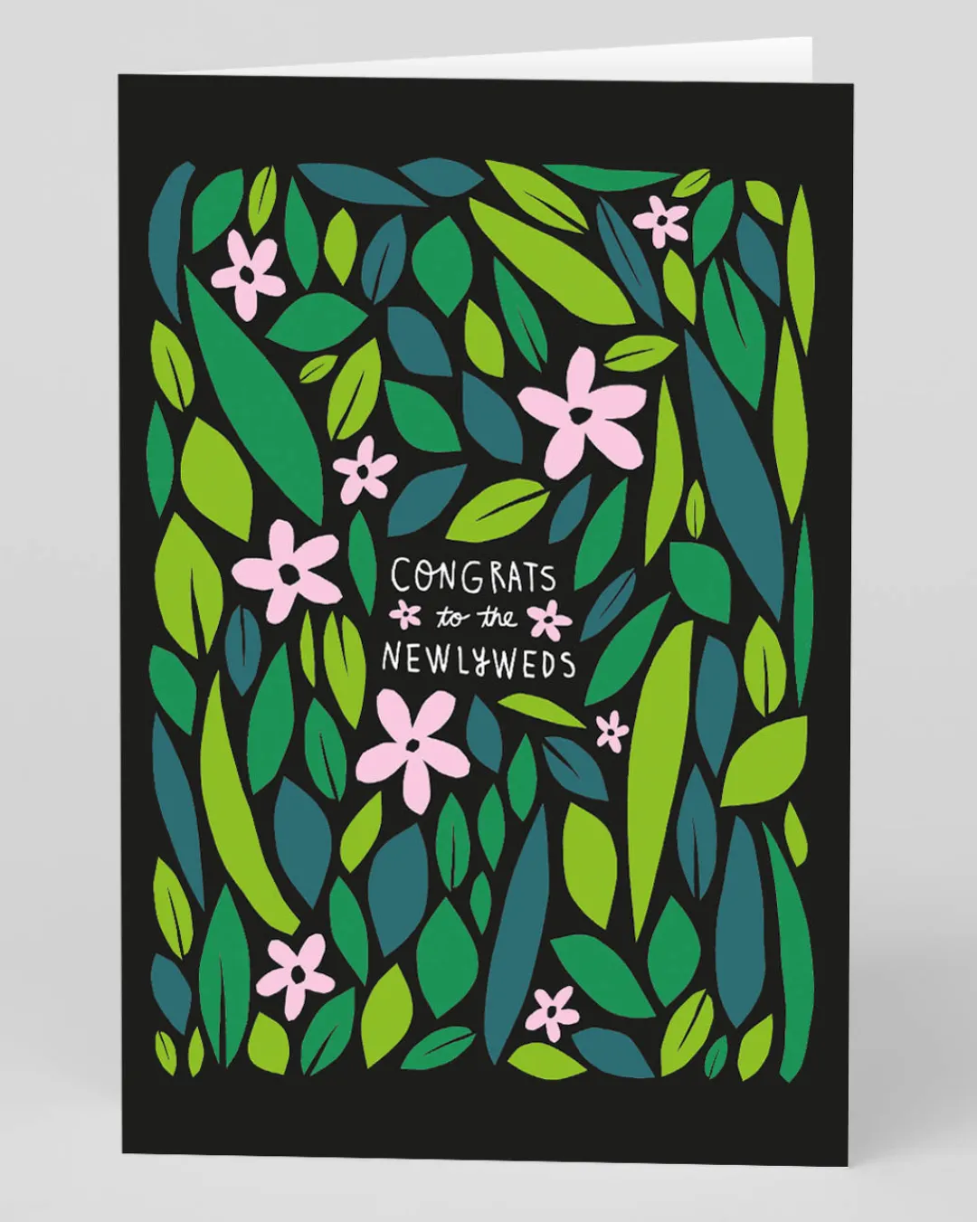 Badger u0026 Burke Congratulations|Wedding*Personalised Wildflowers Newlyweds Greeting Card | Ohh Deer