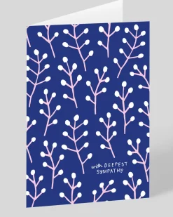 Badger u0026 Burke Sympathy*Personalised Willow Sympathy Card | Ohh Deer