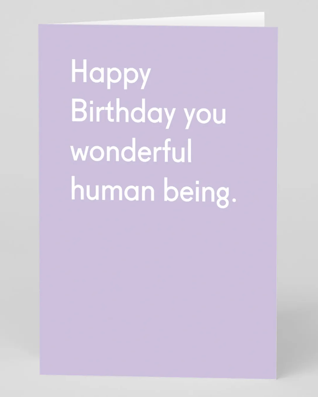 Twin Pines Birthday|Birthday Cards*Personalised Wonderful Human Being Birthday Card | Ohh Deer