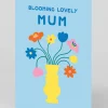 Mélanie Johnsson Mother's Day|Birthday*Personalised Wonderful Mum Flowers Greeting Card | Ohh Deer